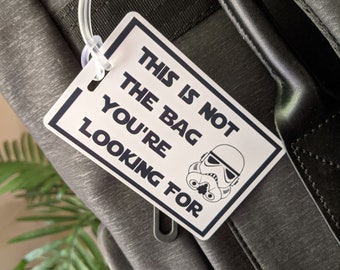 Not the bag you're looking for - LUGGAGE TAG - Personalized Bag Tag