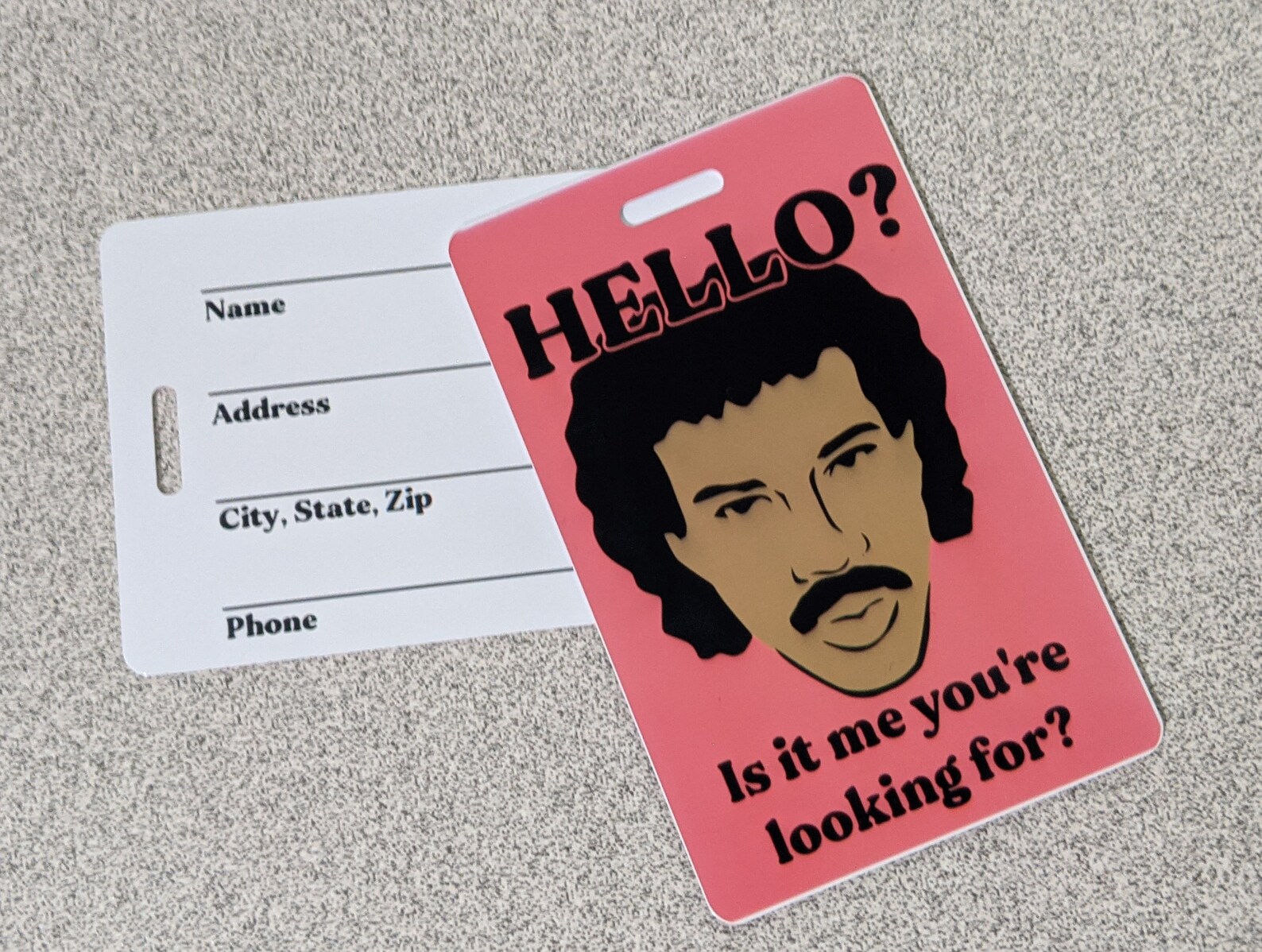 Hello is It Me You're Looking For Lionel Richie Luggage Etsy