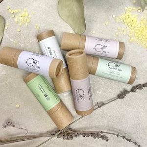 Balsam do ust z wosku pszczelego - Balsam do ust bez plastiku - Balsam do ust Zero Waste - Ekologiczny balsam do ust - Wybierz swój smak / Leczenie suchych, spierzchniętych ust