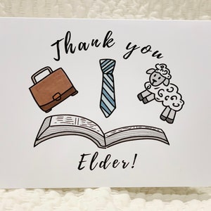 Elder appreciation card JW