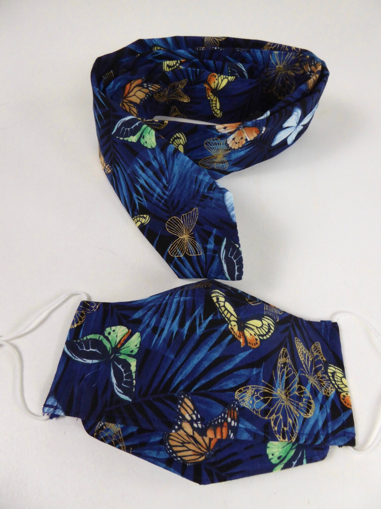 matching ties and masks