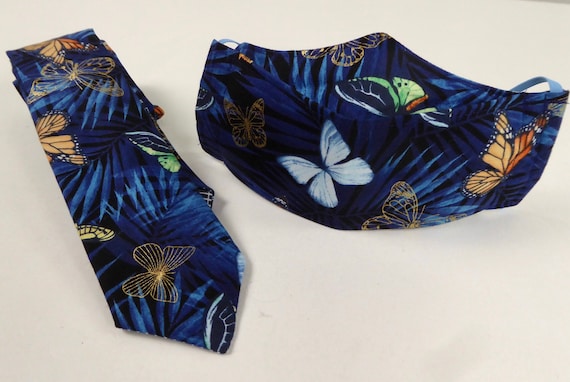 matching ties and masks