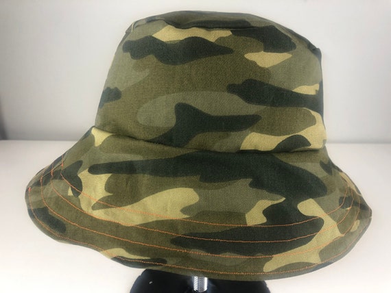 Camo Denim Reversible Bucket Hat of 