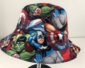 Marvel Bucket Hat - Etsy
