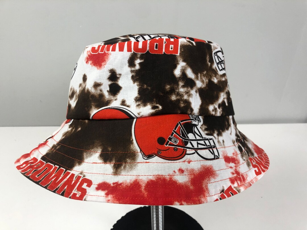 Cleveland Browns Nfl Tie Dye Hats Cleveland Ohio Reversible Bucket
