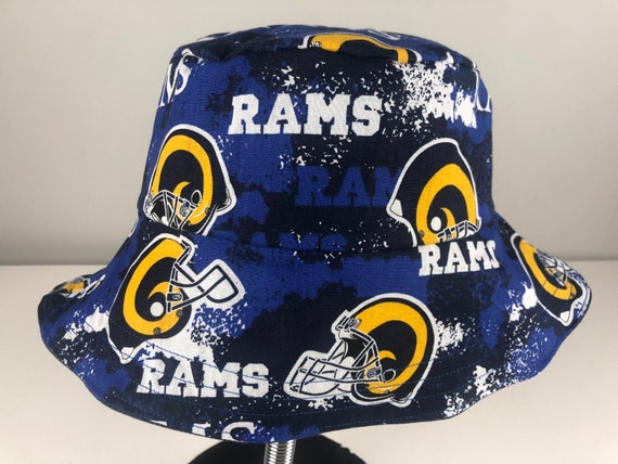 Reversible Bucket Hat From LA Rams Los Angeles Stretch Denim | Etsy