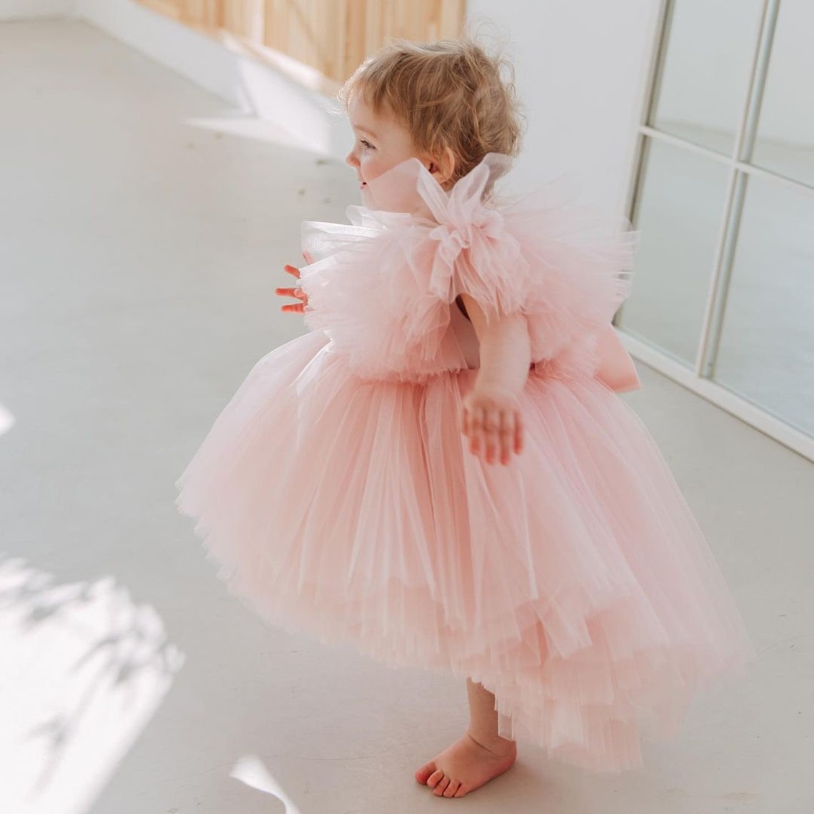 Baby Girl Dress 1st Birthday Birthday Outfit Girl Girls Etsy