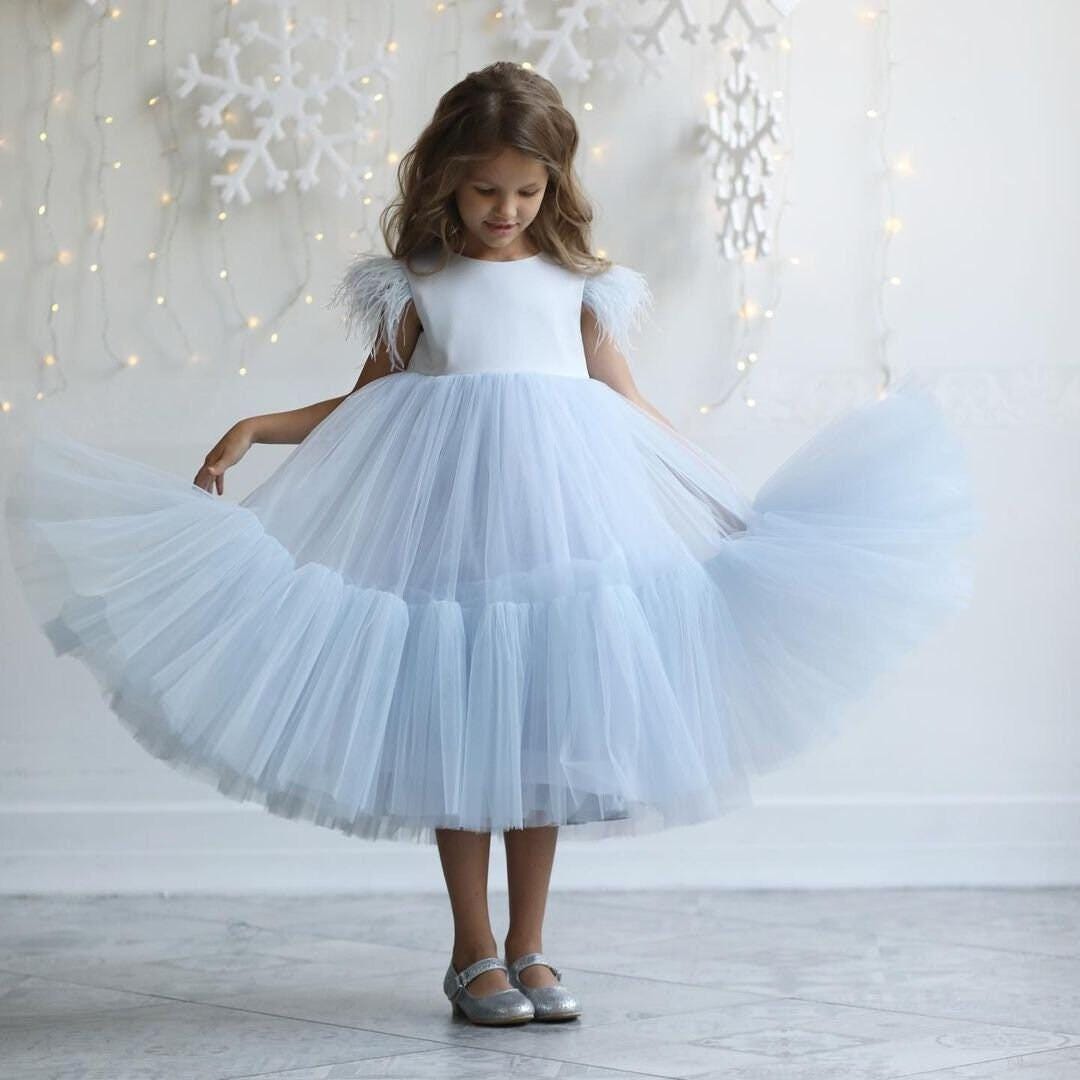 Dress In Light Blue Color For Baby Boy #SDE159 main image 1
