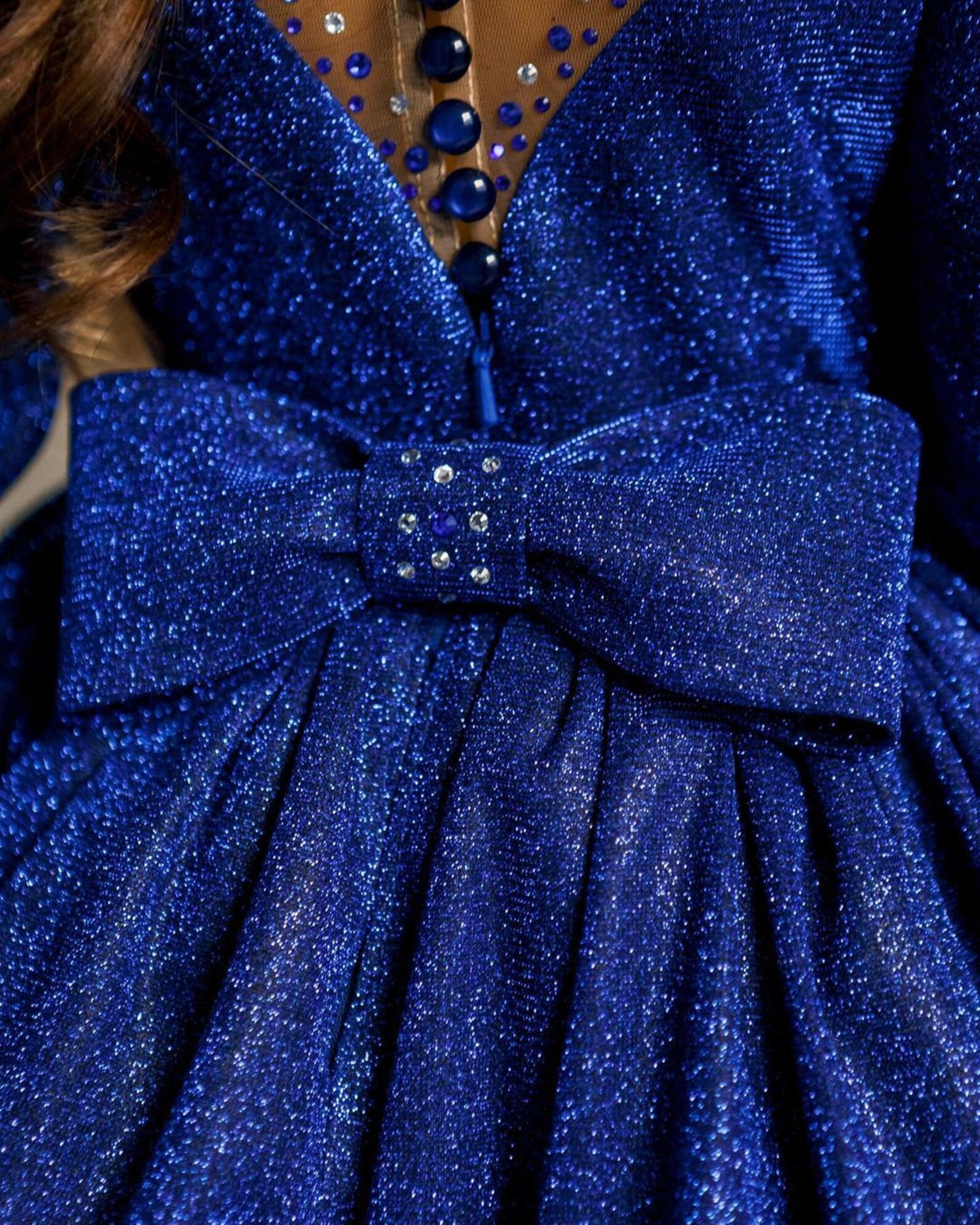 Blue Flower Girl Dress Flower Girl Dress Tulle Baby Wedding Etsy