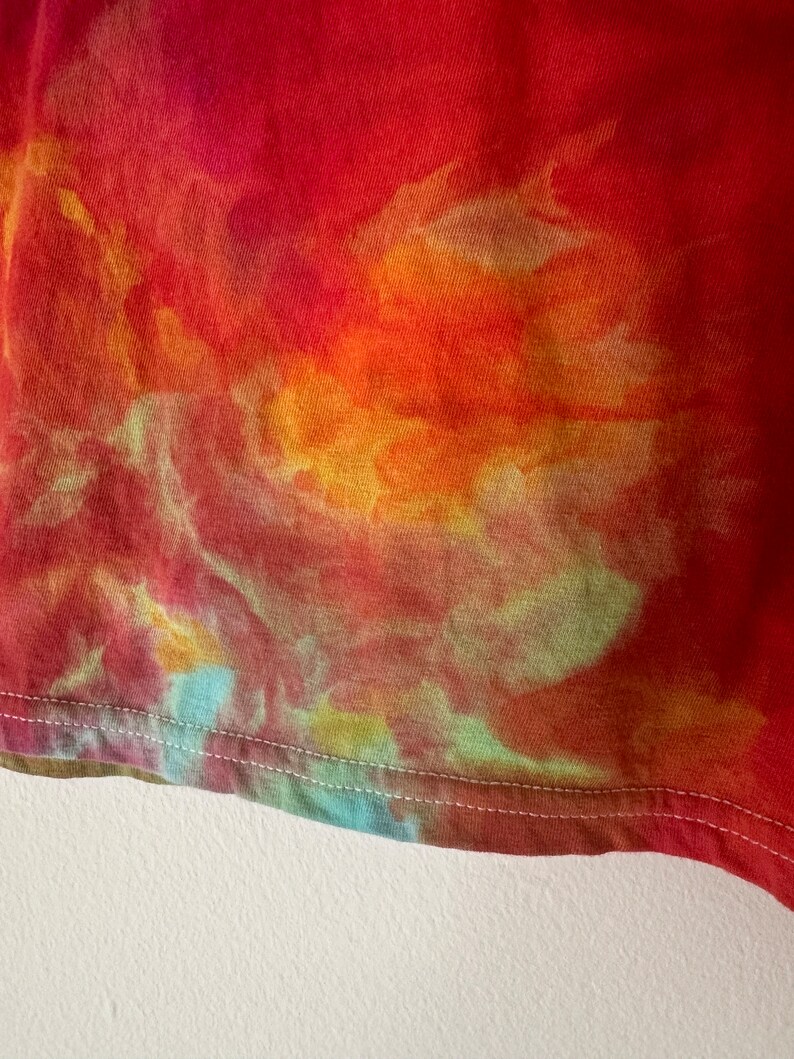Men's Tie Dye Graphic T-Shirt - Funny Colortone Design Tee - View #3