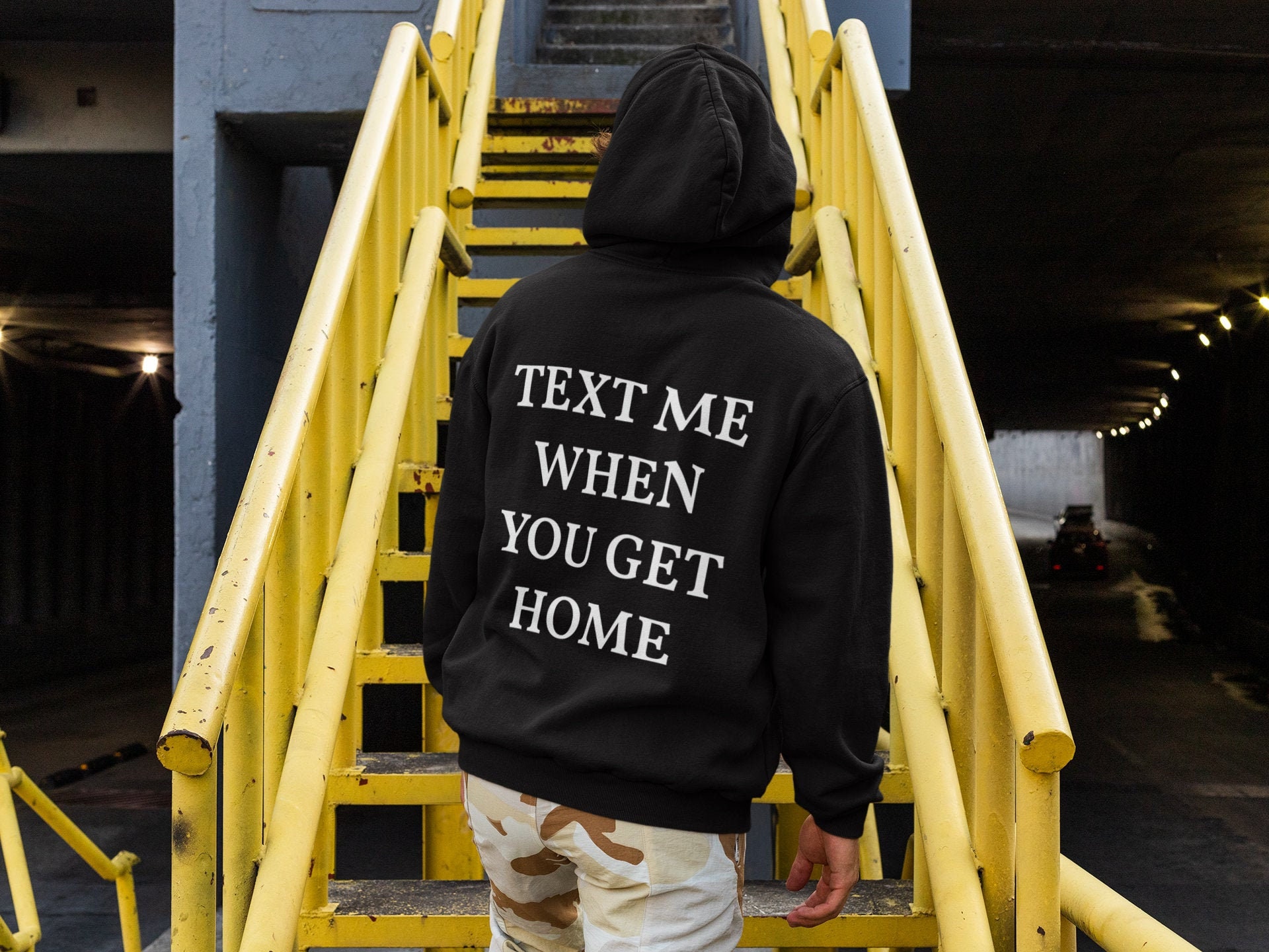 Text me when you get home hoodie Etsy