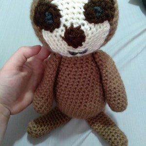 Sammy the sloth crochet pattern