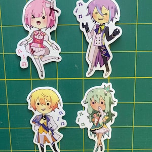 Project Sekai Wonderlands x Showtime 3” Vinyl Stickers