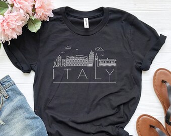 Italy T-Shirt, Italy Tee, Rome Shirt, Rome T-Shirt, Rome City Tee,