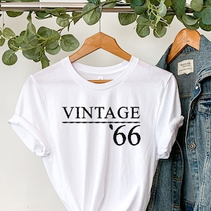 Vintage 1966 Shirt || 56th Birthday Shirt || 56th Birthday Party || 1966 Shirt