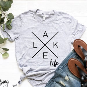 Lake Life Shirt, Summer Tee, Vacation Tee, Lake Shirt, Gift For Her, Funny Lake Shirt, Lake Shirts, Lake Shirt, Lake Life Shirt