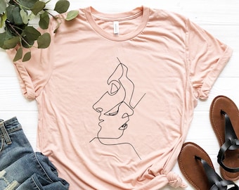 Face T Shirt Etsy Face T Shirt Etsy