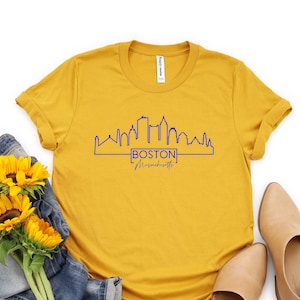 Boston Shirt, Boston T-Shirt, Boston Tee, Boston City T-Shirt