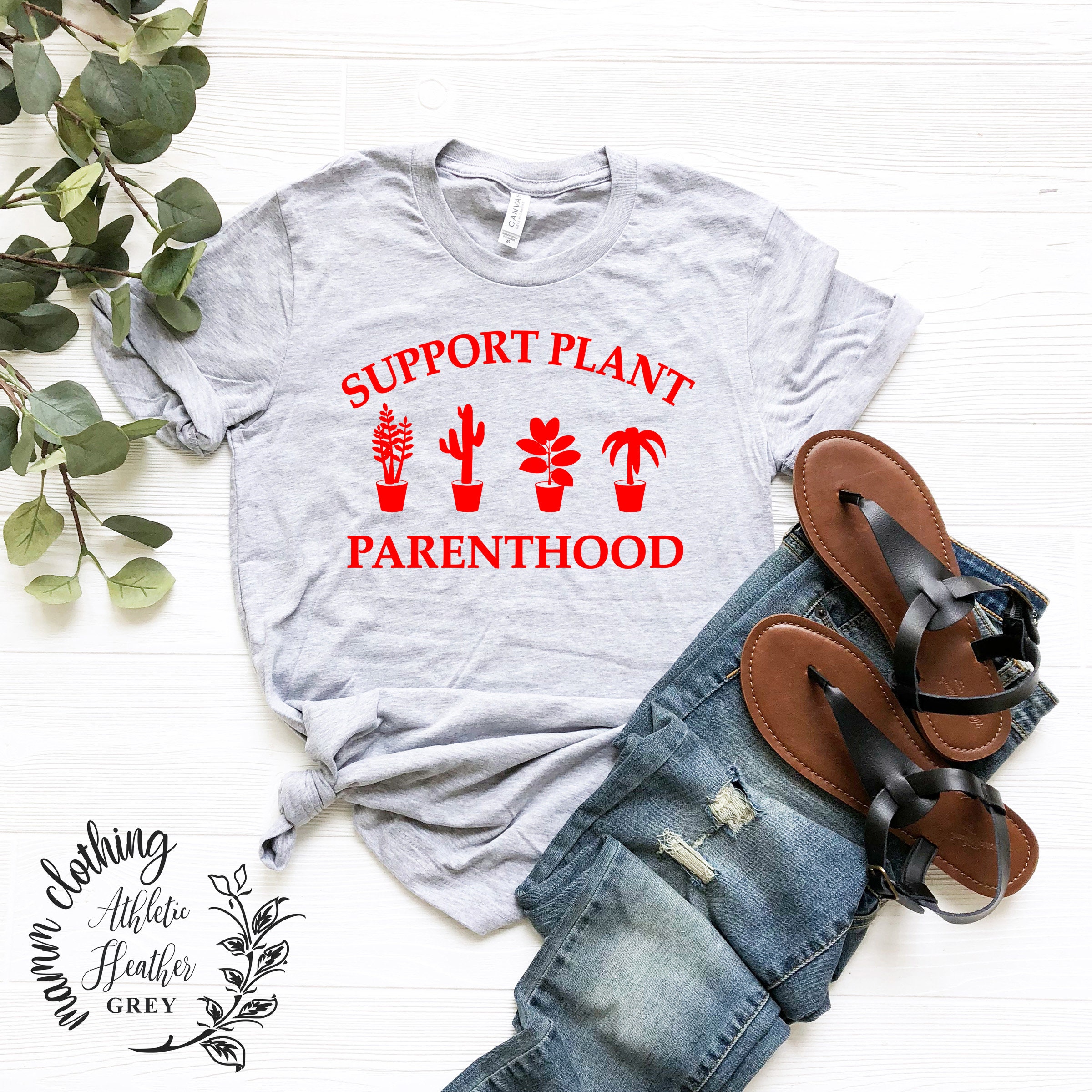 Support Plant Parenthood Plant Shirt Garden Shirt | Etsy