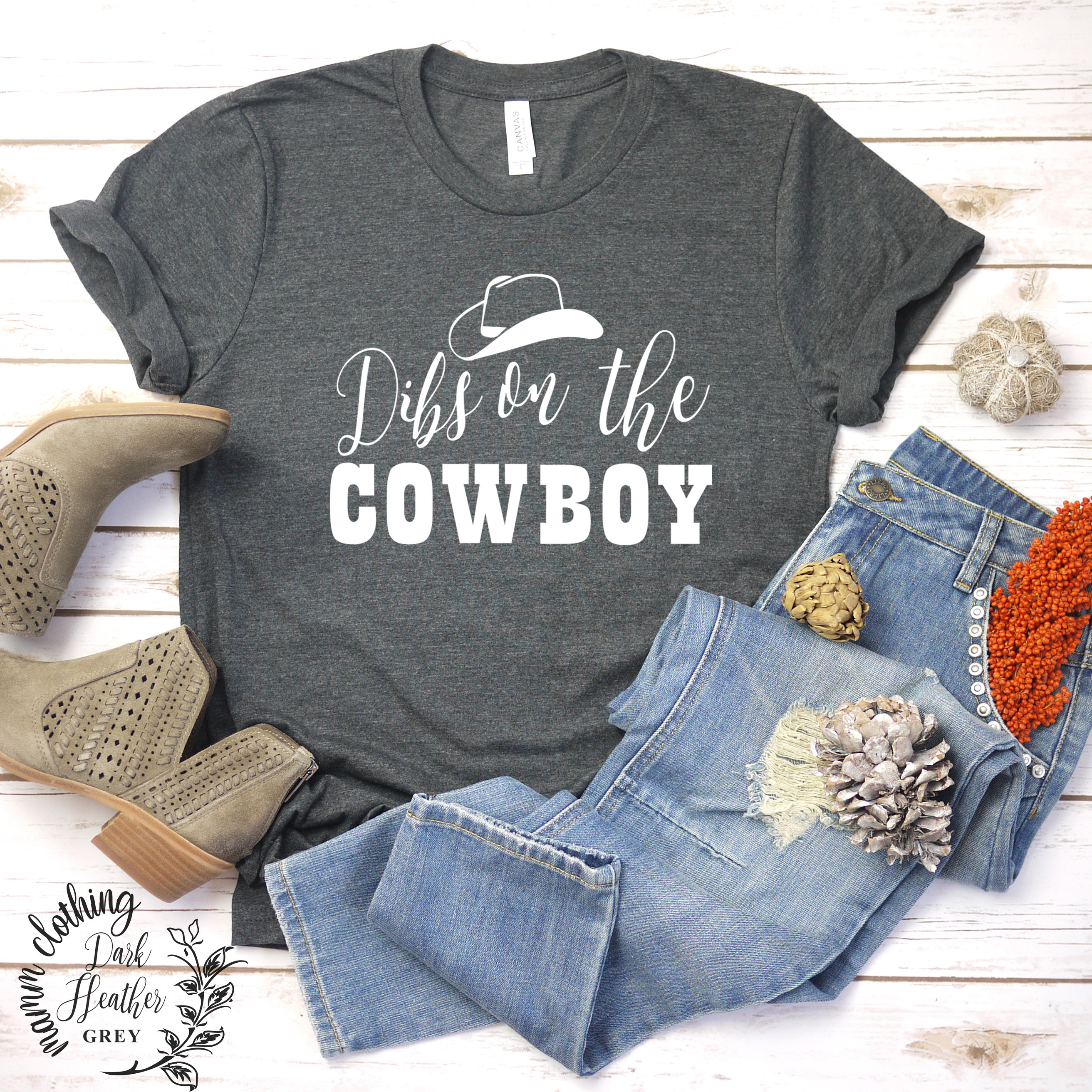 Dibs on the Cowboy Country Girl Country Girl Shirt Farm - Etsy