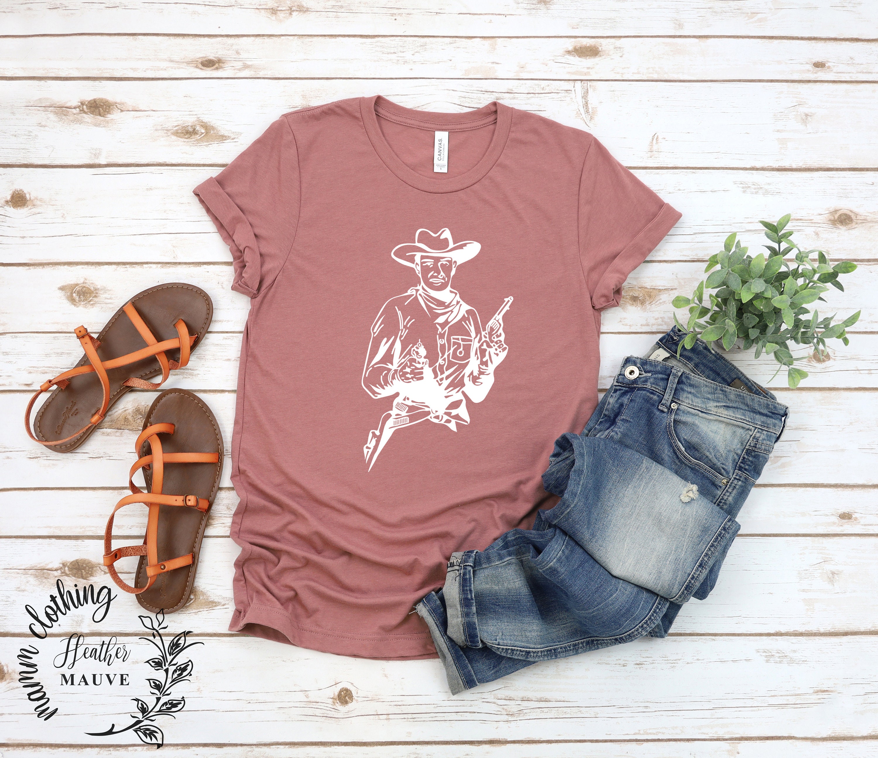 Cowboy Shirt Texas T-shirt - Etsy