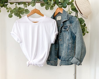 Blank Bella Canvas Shirt // Soft Plain Tees // Blank Bella Canvas Women Shirt // UNISEX Bella Canvas Tees | Blank Shirt