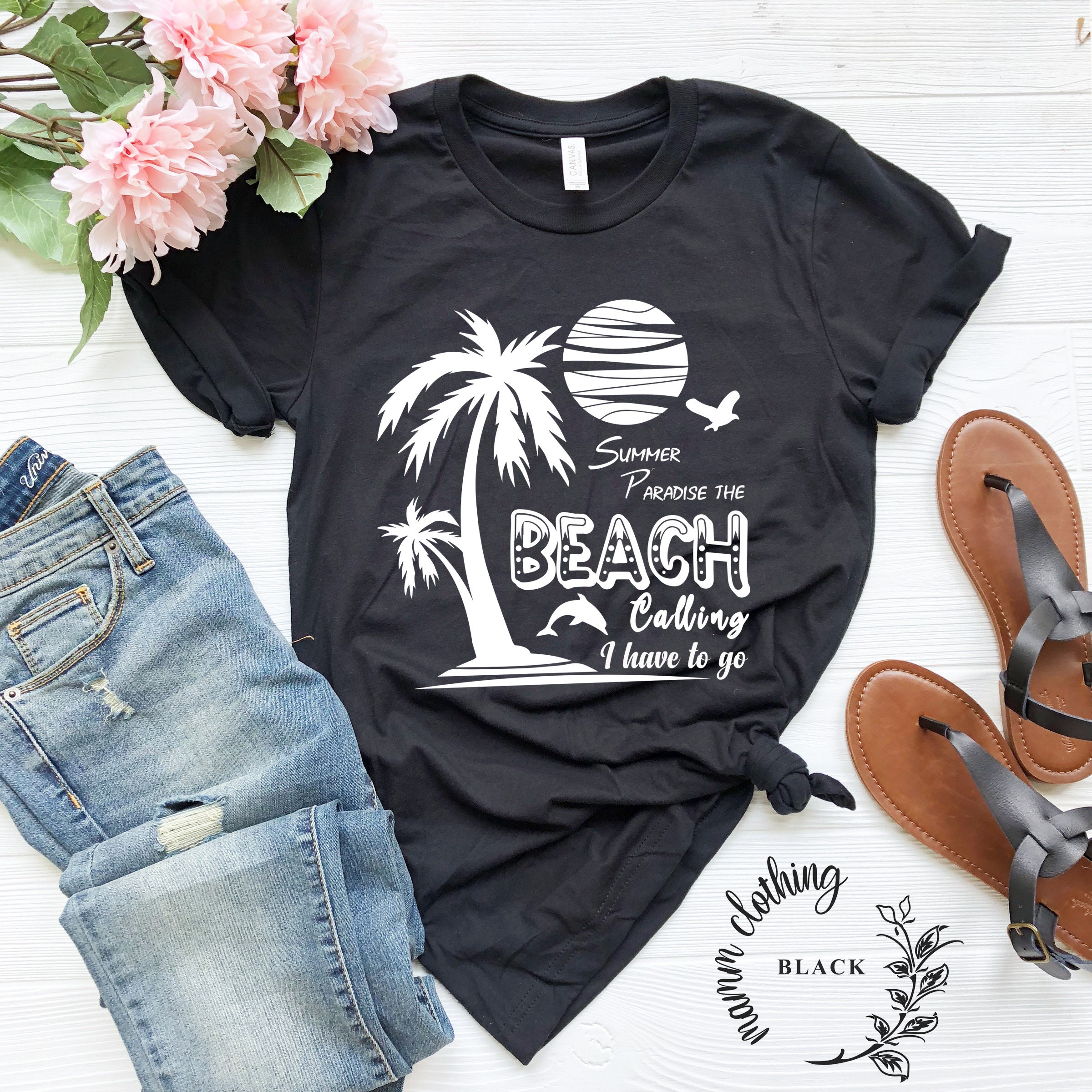 Retro Beach Shirt Vacation Shirt Beach Shirt Beach | Etsy