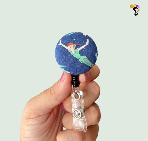 Peter Pan Card Holder Retractable Identifier Nurse Headlamp Etsy