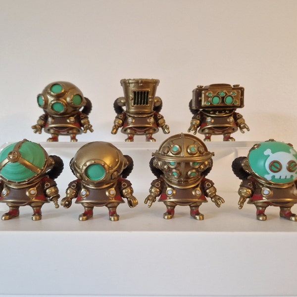 Robots Steam Punk miniatures - Env. 3 cm de haut – 7 styles – Frais de port et expédition au Royaume-Uni