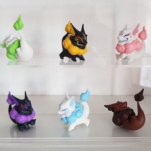 Cute Japanese Dragon Figurines - Approx. 4-5cm Tall - 6 Different Styles - UK Dispatch