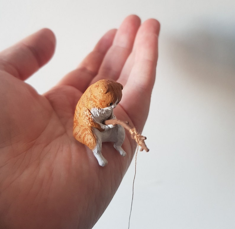 Japanese Fishing Cat Gashapon Toys Approx. 34cm Tall Etsy