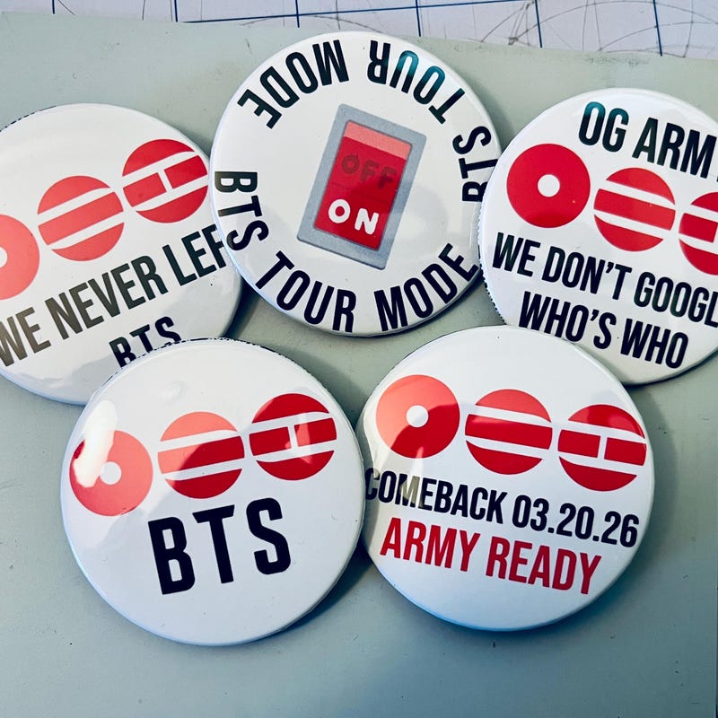 Bts Arirang Buttons - Etsy