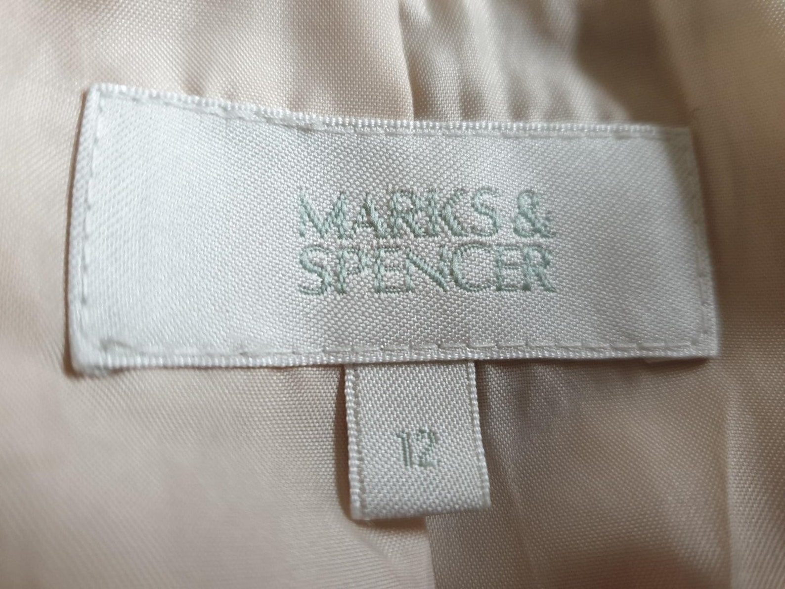 Vintage Marks and Spencer Stone Cotton Mac Size 12 | Etsy