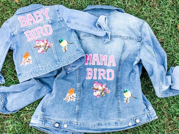 mommy and me jean jackets