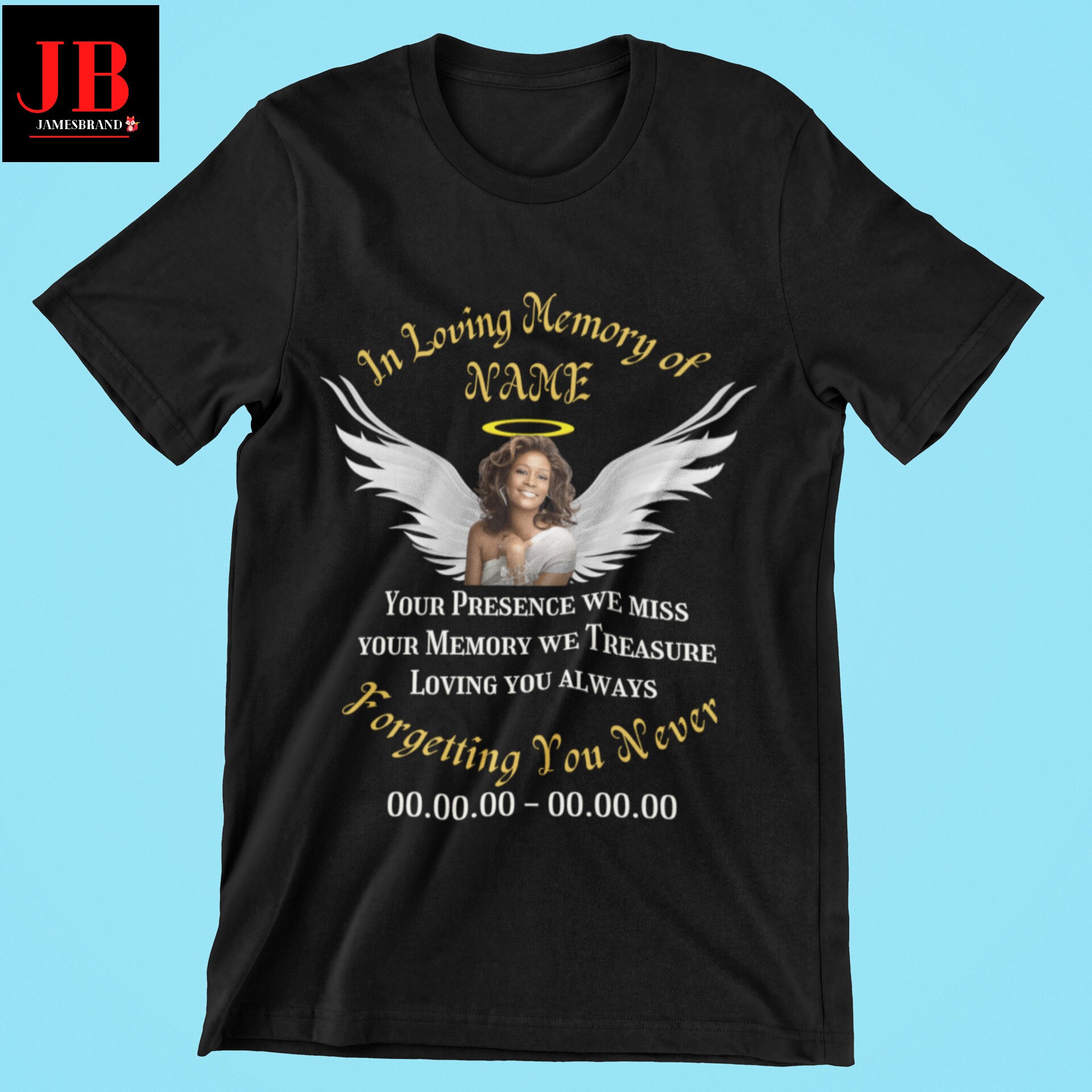 Personalized in Loving Memory Rest in 