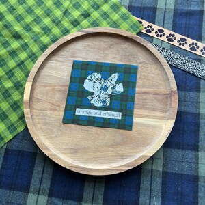 strange and ethereal pomegranate - sew on fabric patch, diy your clothes, punk patch