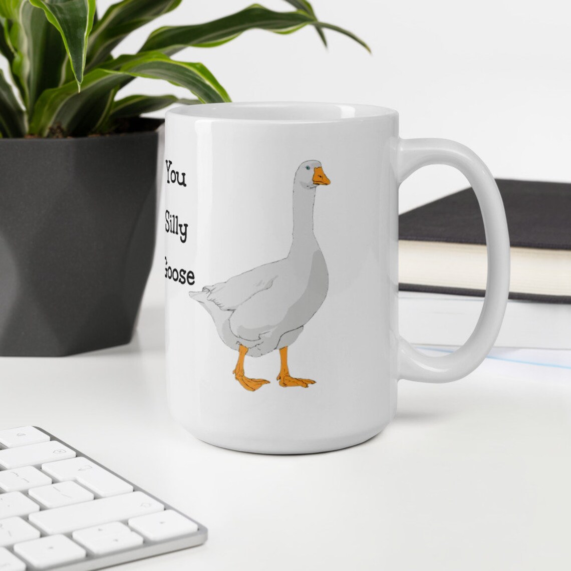 You Silly Goose Mug Etsy