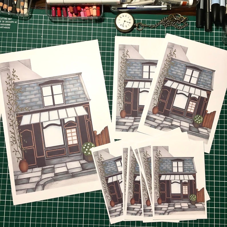 Postcard Shop Ella format A5