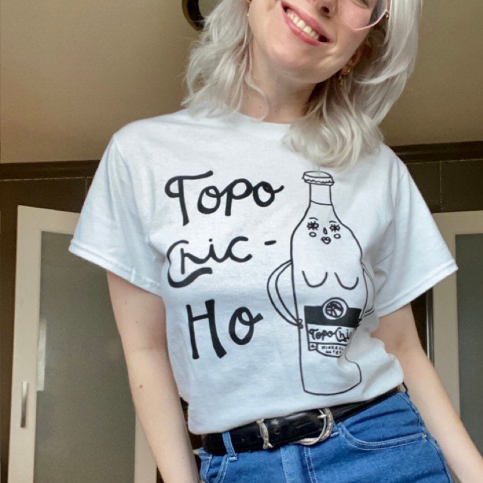 Punny Topo Chic-Ho Graphic Tee