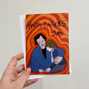 Jack y Danny Torrance brillan el día del padre Tarjetas de felicitación