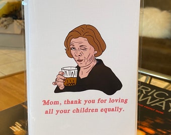 Lucille Bluth Arrested Development Mother’s Day Greeting Card