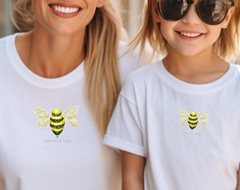 Kids Bumblebee T-Shirt, Cute Insect Lover Gift