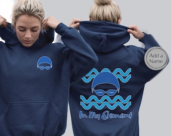 SWIMMING LOVER SWEATSHIRT for Kids, Youth Swimming Hoodies, Gifts for Swimmers, Swim Gifts, Gifts for The Swimmer, Swimmer Gifts, Swim Quote