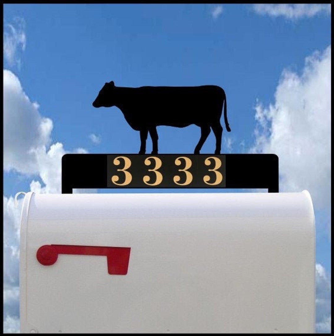 Angus Mailbox Address Plaque - Etsy