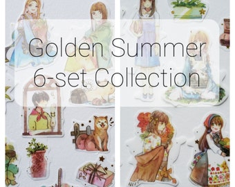 Golden Summer Complete Collection {washi and sticker set}