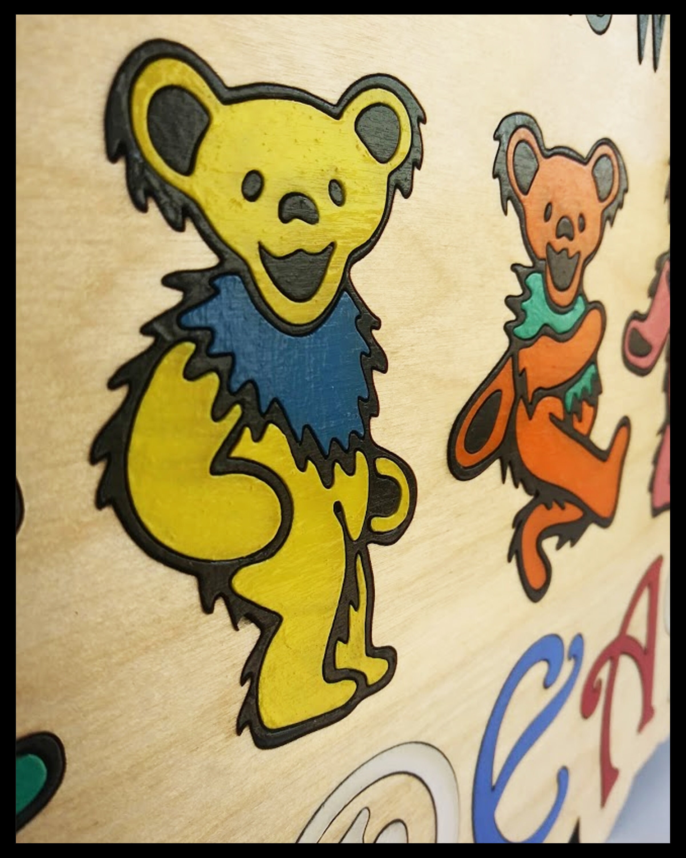 Dancing bears grateful dead wallpaper 67 images