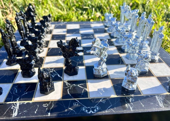 My Harry Potter Wizards' Chess Set Makeover