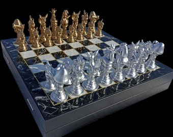 Unique Pokemon Chess Set with Chessboard: Perfect for Trainers | Personalized Selection Available!