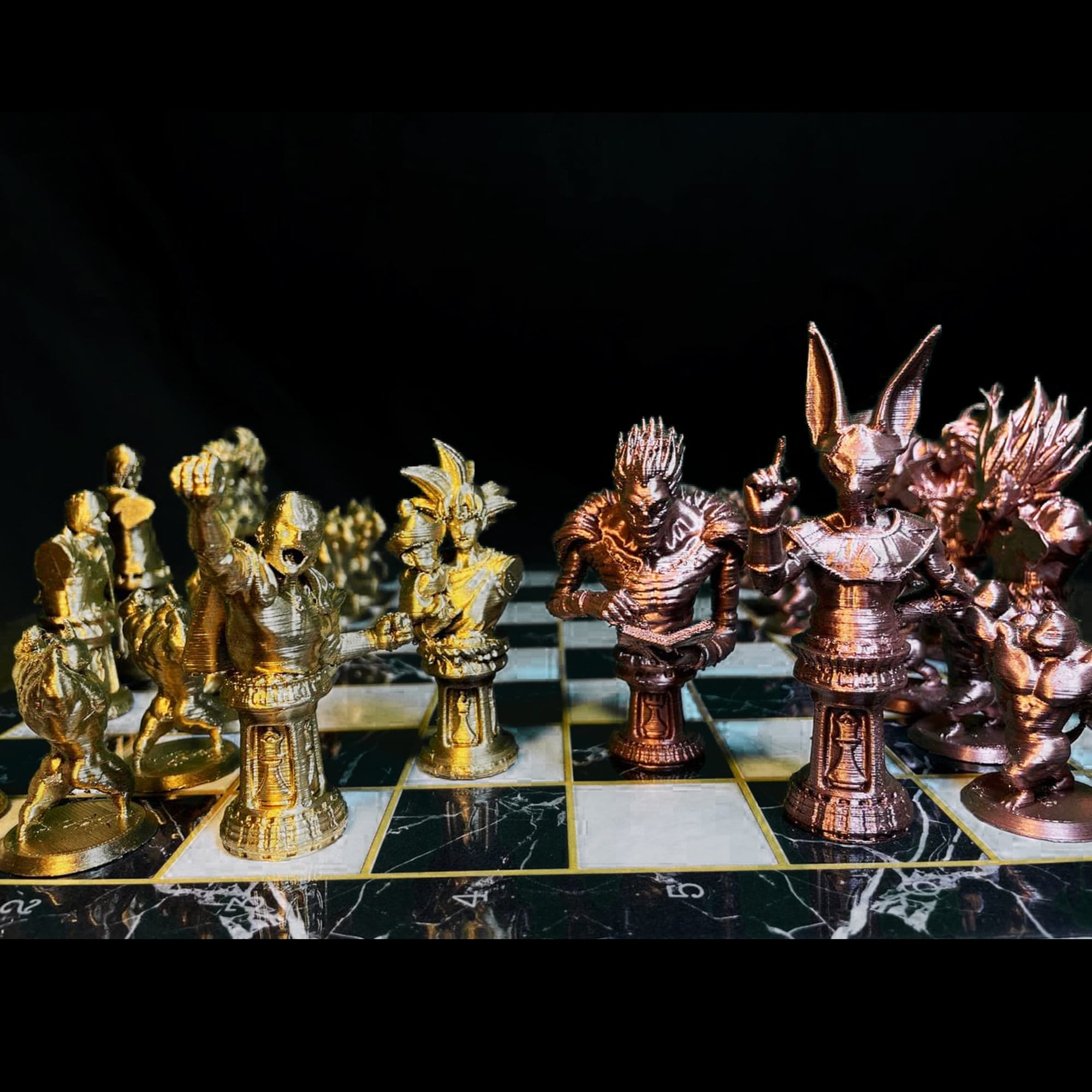 Attack on Titans chess set | Anime-themed 3D-printed chess board and pieces  | Anime | AoT