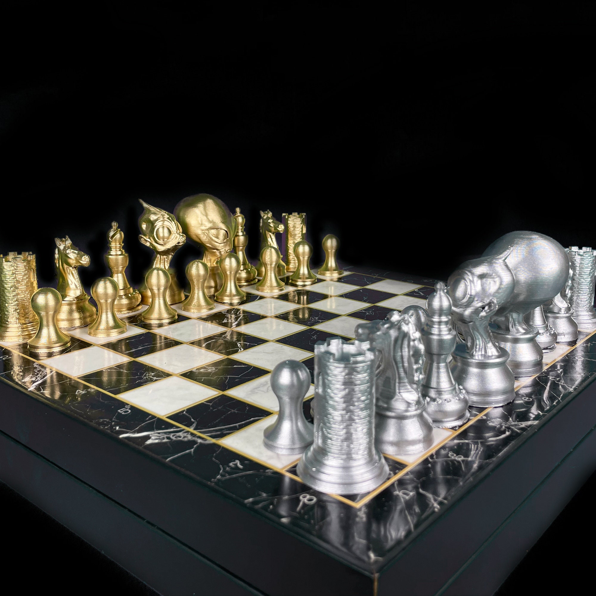 image of painting checkmate  Tabuleiro de xadrez, Xadrez chess